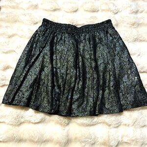 frenchi metallic skirt